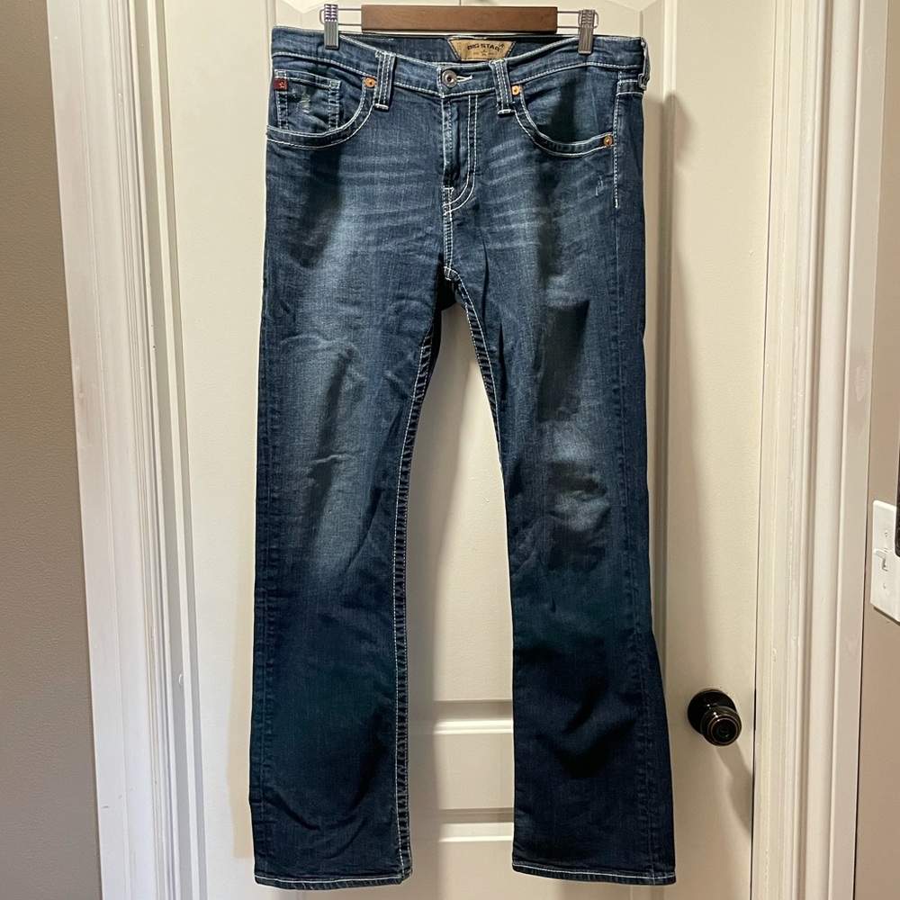 Big Star Union Straight Leg Men’s Jeans 34 x 30